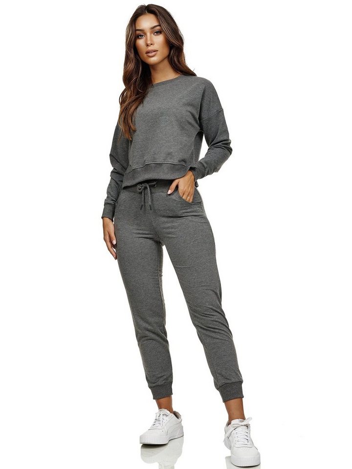Tazzio Jogginganzug F201, Trainingsanzug SET Jogginghose & Sweater – Bild 2 von 4