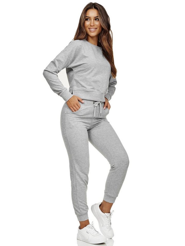 Tazzio Jogginganzug F201, Trainingsanzug SET Jogginghose & Sweater – Bild 3 von 4