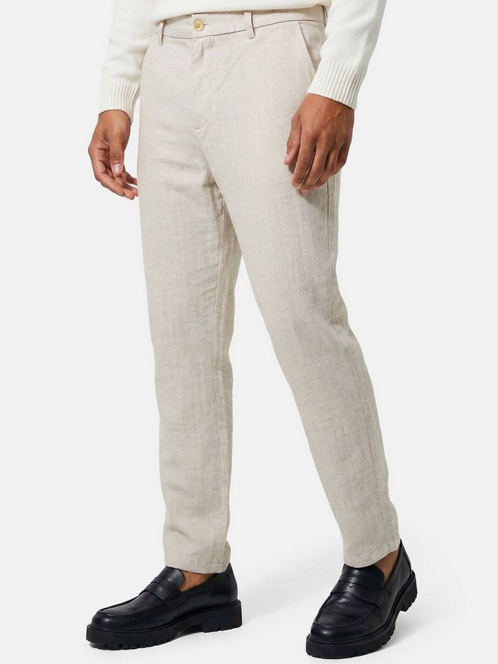 Tazzio Leinenhose A113 Regular Fit, elastischer Bund, Sommerhose – Bild 4 von 5