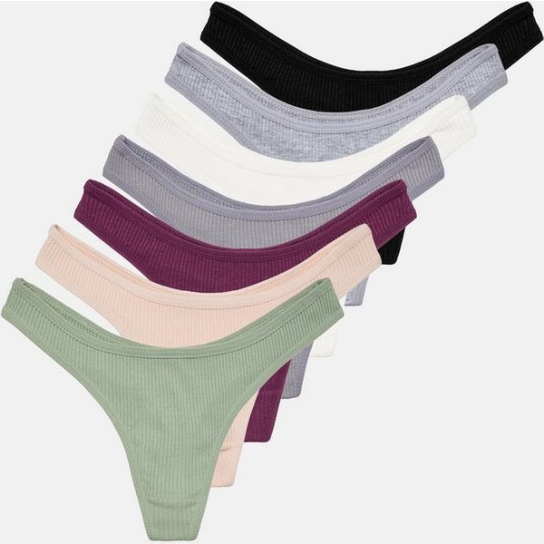Tazzio Slip F902 (Packung, 7-St., 7er-Pack) zeitlose und moderne Damen Slips