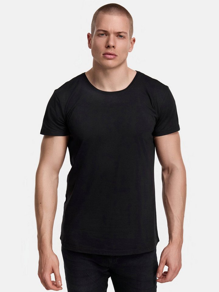 Tazzio T-Shirt E106 (Packung, 7-tlg., 7er-Pack) Herren Basic Rundhalsshirt – Bild 2 von 5