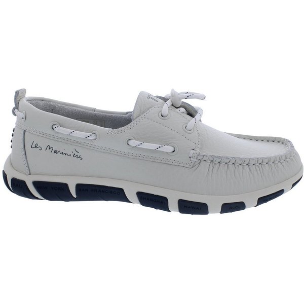 tbs TBS Bootsschuh Janaele F7C27, Dream Cruiser Glattleder, Weiß-Blau, Wec Bootsschuh