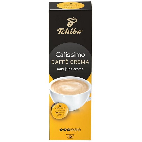 Tchibo Kaffee Cafissimo Caffè Crema, 80x Kaffeekapseln