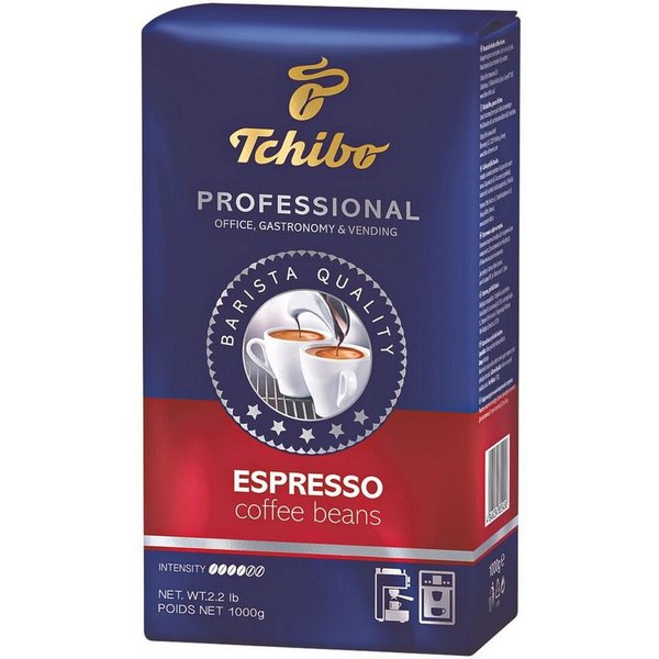 Tchibo Kaffee Professional Espresso, 1000 g, Espressobohnen