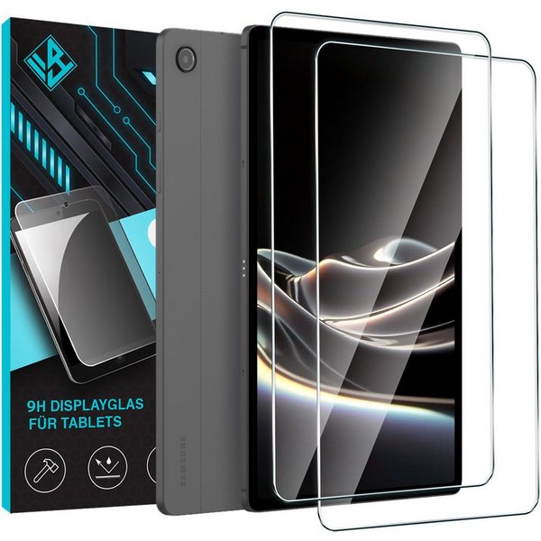 Tec-Expert Displayschutzglas 2x 9H Displayglas für Samsung Galaxy Tab A11+ 11.0 2025 für Samsung Galaxy Tab A11+ 11.0 2025, 2 Stück, Displayschutz, Schutzglas, 