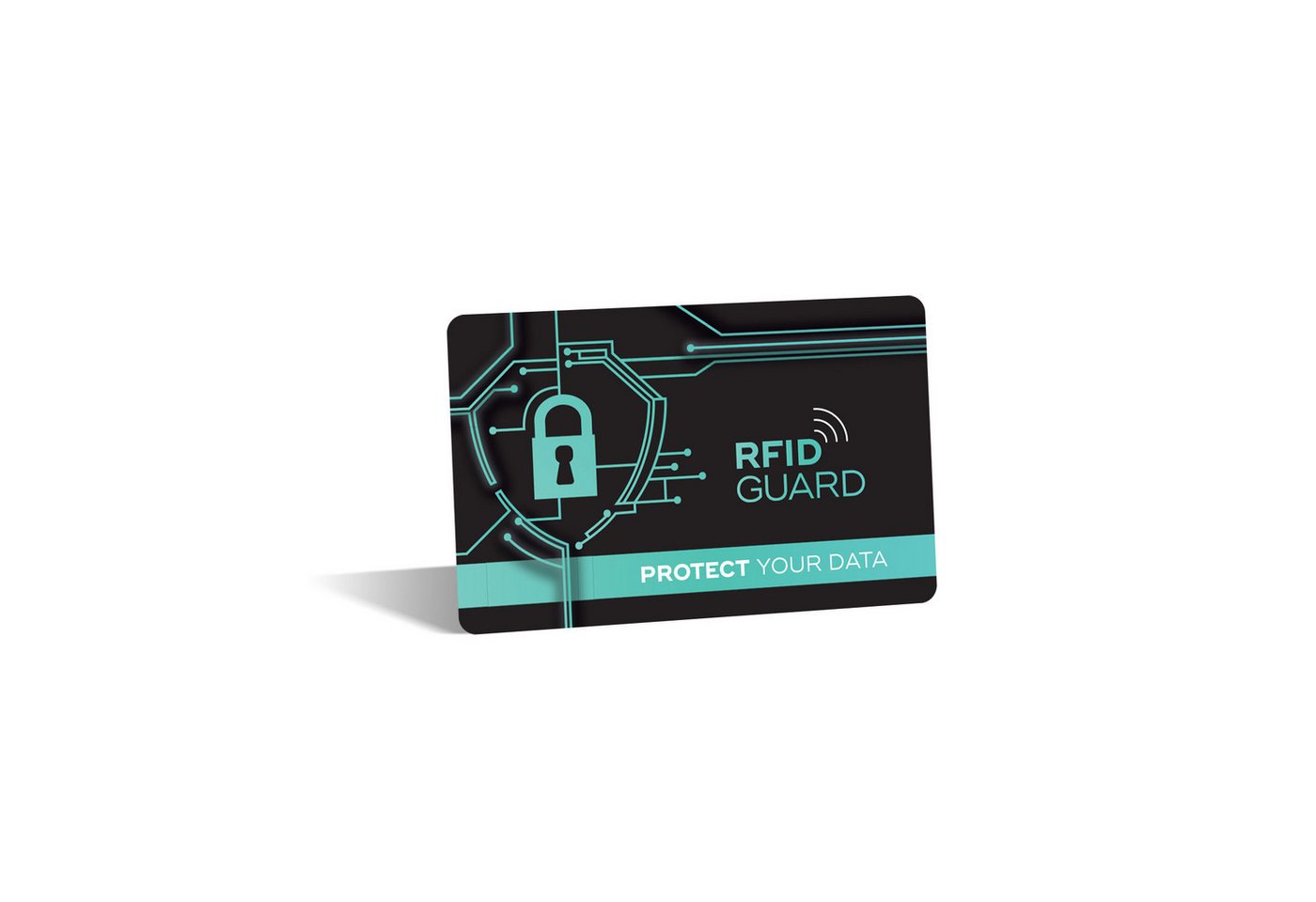 Tec-Expert Geldbörse RFID GUARD 2x RFID NFC Scan Blocker Karte Abschirmung Geldbörse (2-tlg., Set aus 2x RFID / NFC Block Card), RFID Blocker Karte, NFC Block C – Bild 5 von 5