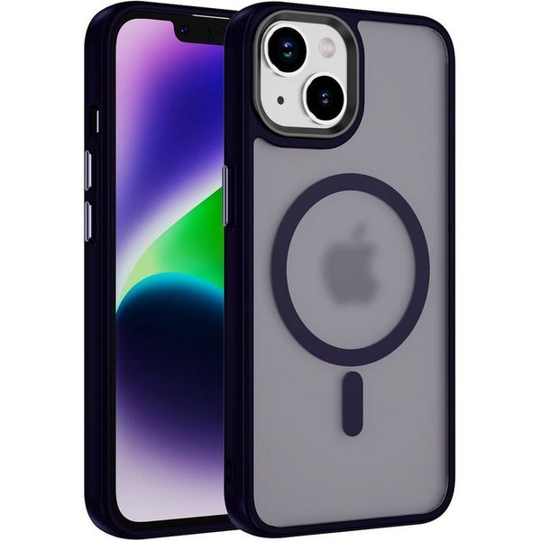 Tec-Expert Handyhülle Magnet Hülle für Apple iPhone 14 6.1 Zoll, 6.1, kompatibel zu Magsafe magnetisches Laden