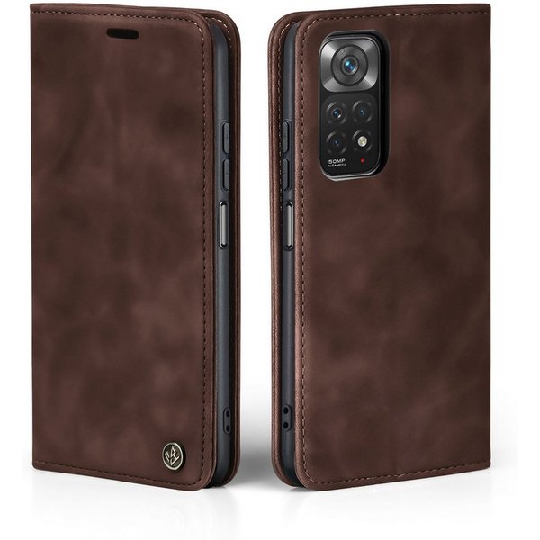 Tec-Expert Handyhülle Tasche Hülle für Xiaomi Redmi Note 11 6.43 Zoll, 6.43, Cover Klapphülle Case mit Kartenfach Fliphülle aufstellbar