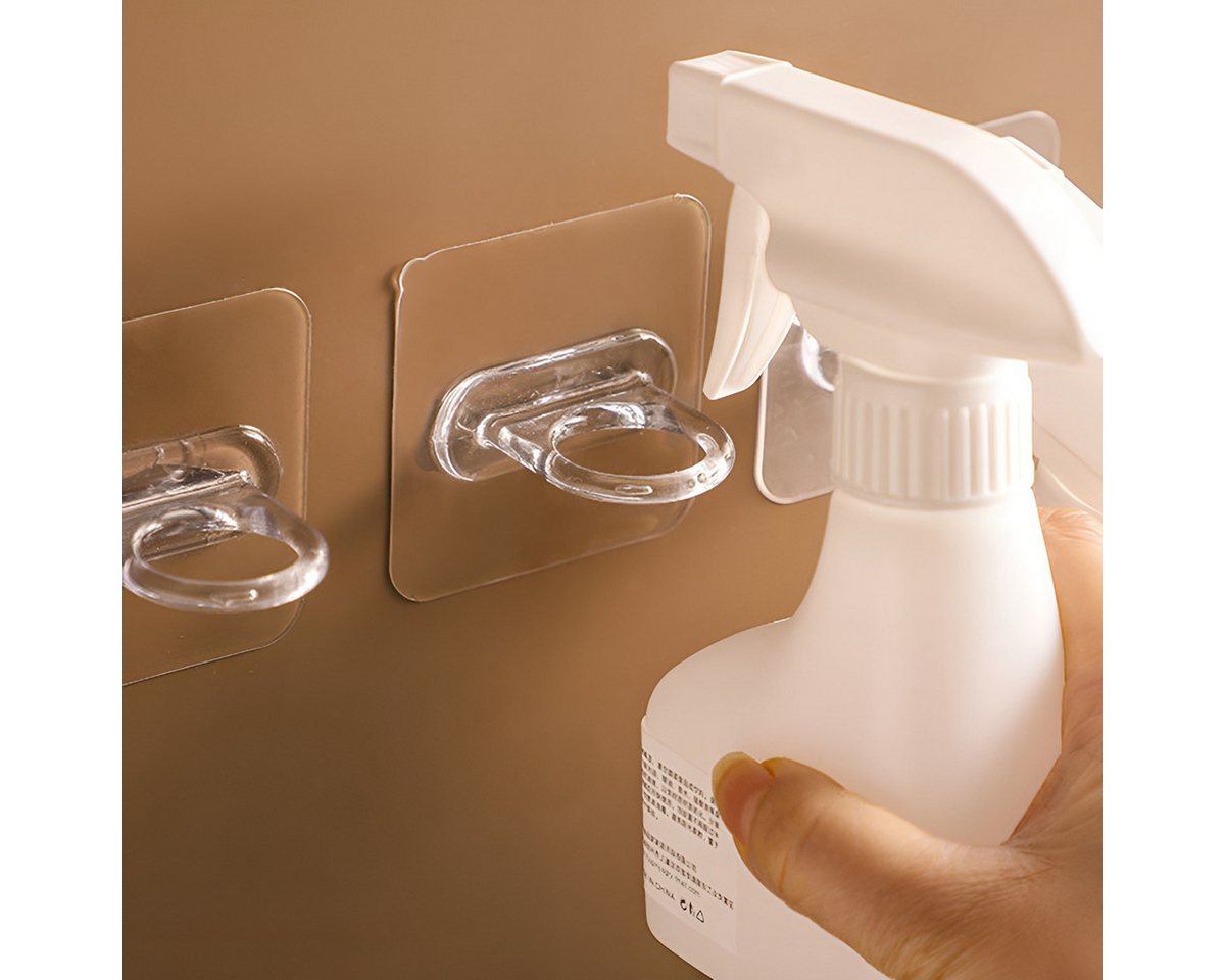 TECBULL Klebehaken Kleberinge, Klebeösen, Halter für verschiedene Dinge, selbstklebend, (20-St) – Bild 4 von 5