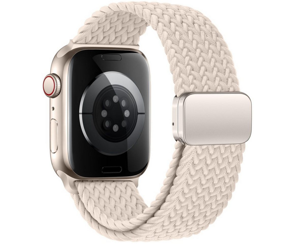 TECH PROTECT Armband (Armband, Einzelartikel), Geflochtenes Nylonarmband mit Magnetverschluss für Apple Watch – Bild 2 von 3