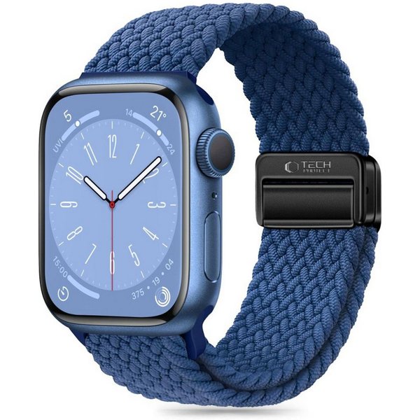 TECH PROTECT Armband (Armband, Einzelartikel), Geflochtenes Nylonarmband mit Magnetverschluss für Apple Watch