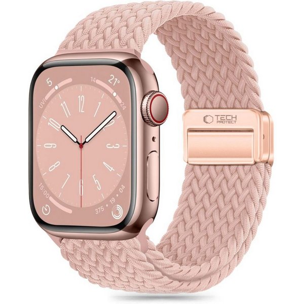 TECH PROTECT Armband (Armband, Einzelartikel), Geflochtenes Nylonarmband mit Magnetverschluss für Apple Watch