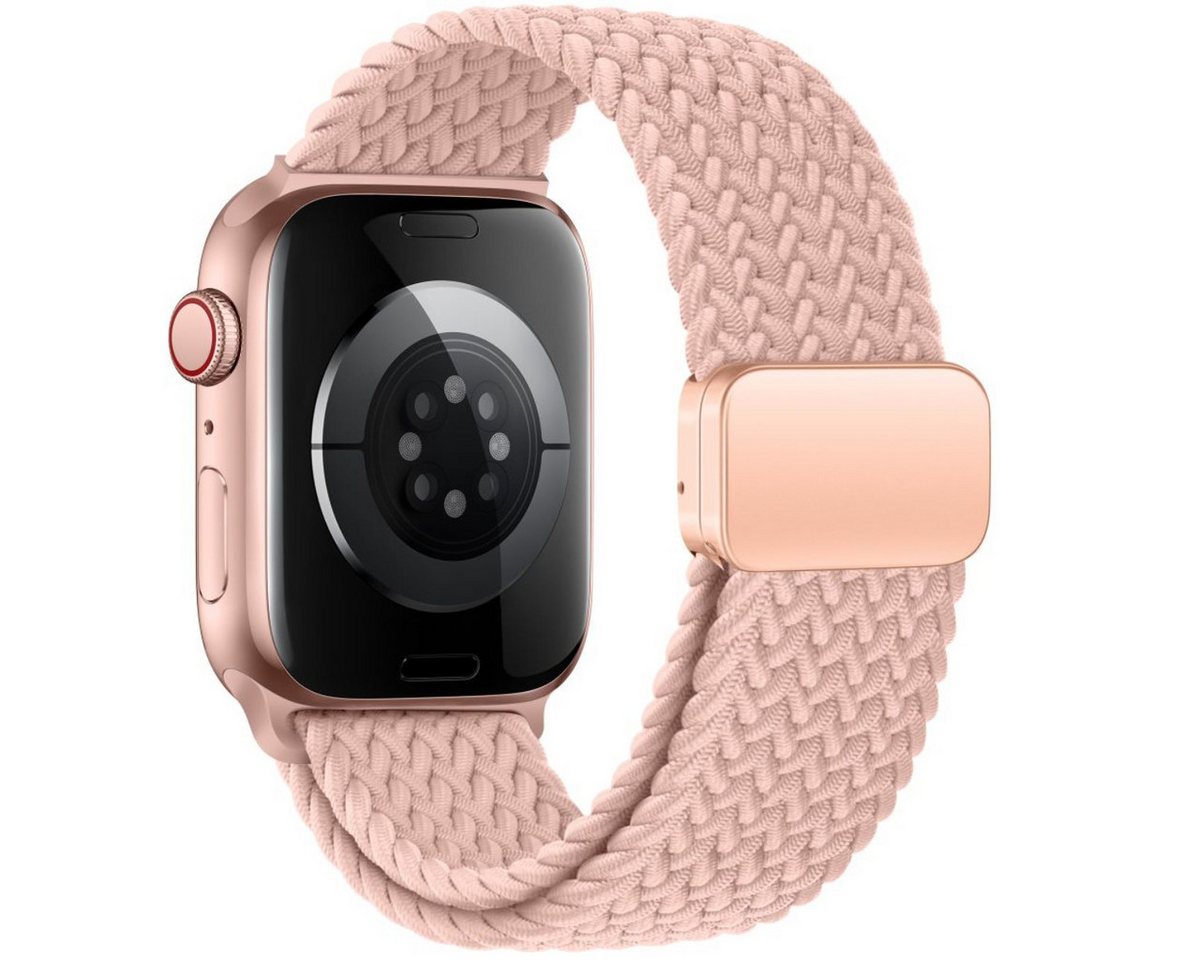 TECH PROTECT Armband (Armband, Einzelartikel), Geflochtenes Nylonarmband mit Magnetverschluss für Apple Watch – Bild 2 von 3