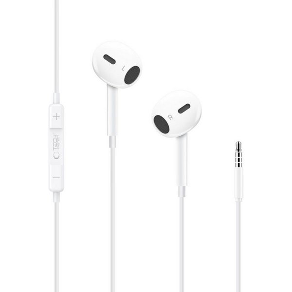 TECH PROTECT G2 In-Ear-Kopfhörer (Leichte In-Ear Kopfhörer mit 3,5 mm Anschluss und Mikrofon)