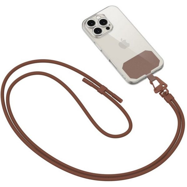 TECH PROTECT Handykette C5S, Stylischer Seilgurt mit zwei Adaptern und verstellbarer Länge