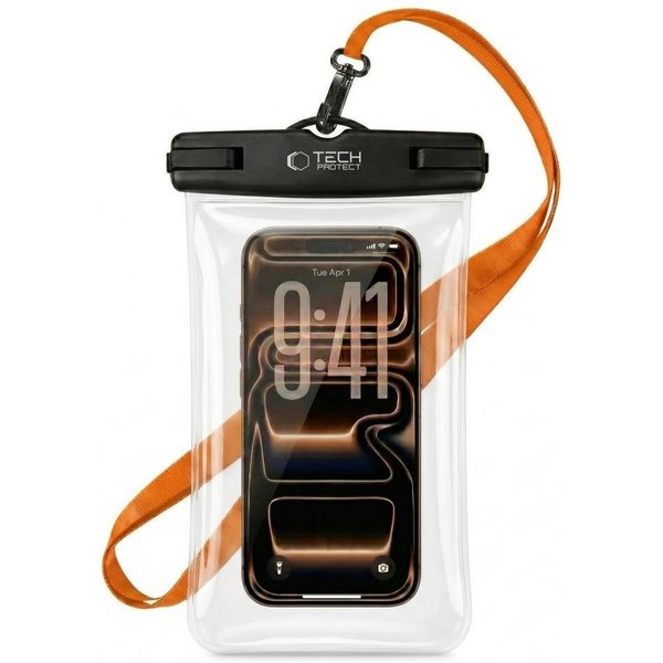 TECH PROTECT Handytasche Unterwasserhülle Schutzbeutel Smartphonehülle (Spar-Set, 1-tlg., bis 6, 9 Zoll wasserdicht), IPX8, wasserdicht bis 20 m, bis 6,9 Zoll