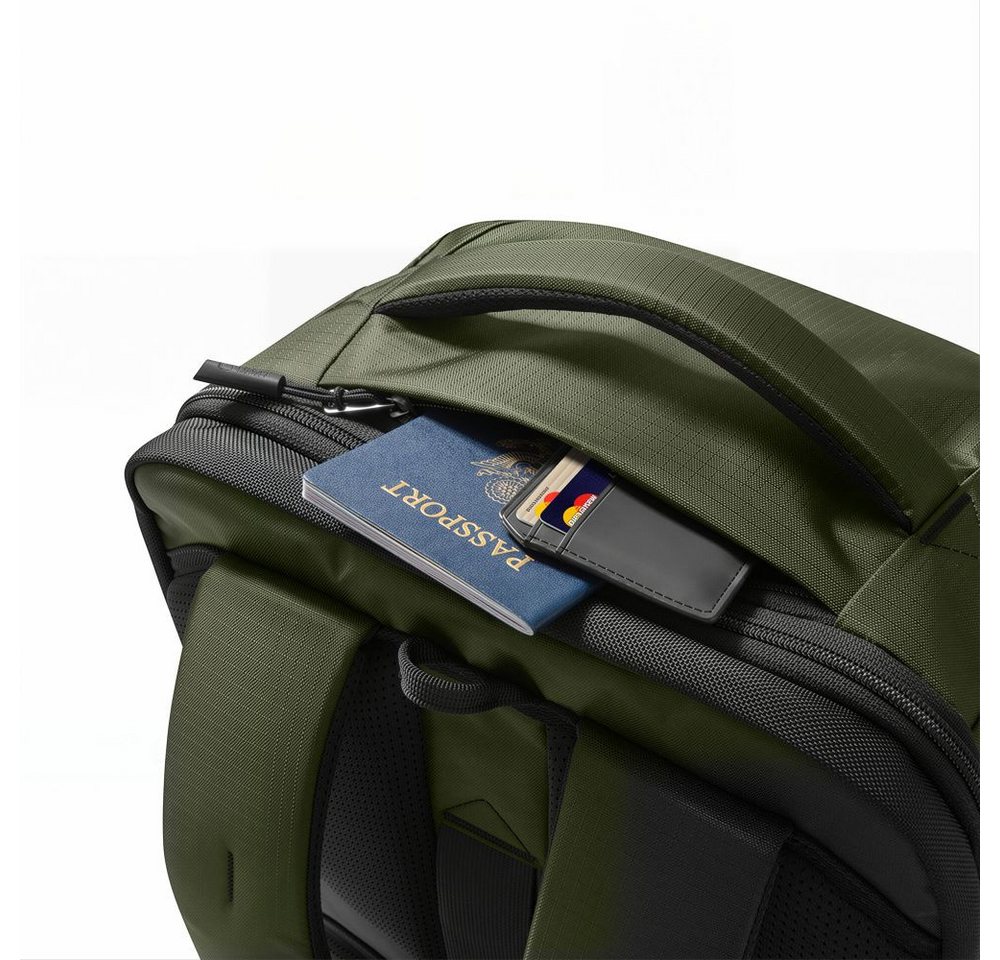 TECH PROTECT Laptoprucksack Handgepäckrucksack Reiserucksack Kabinenrucksack (Spar-Set, 1-tlg., 40 x 30 x 20 cm robust), Handgepäckmaß 40x30x20 cm, Laptopfach b – Bild 5 von 5
