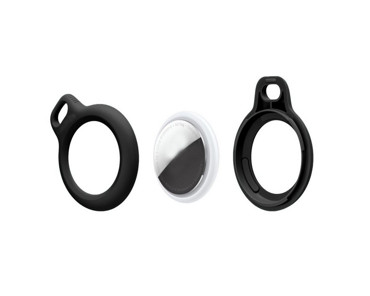 TECH PROTECT Schlüsselanhänger (2er-Pack), Robuste AirTag-Schutzhülle mit sicherer Twist-and-Lock Befestigung – Bild 3 von 5