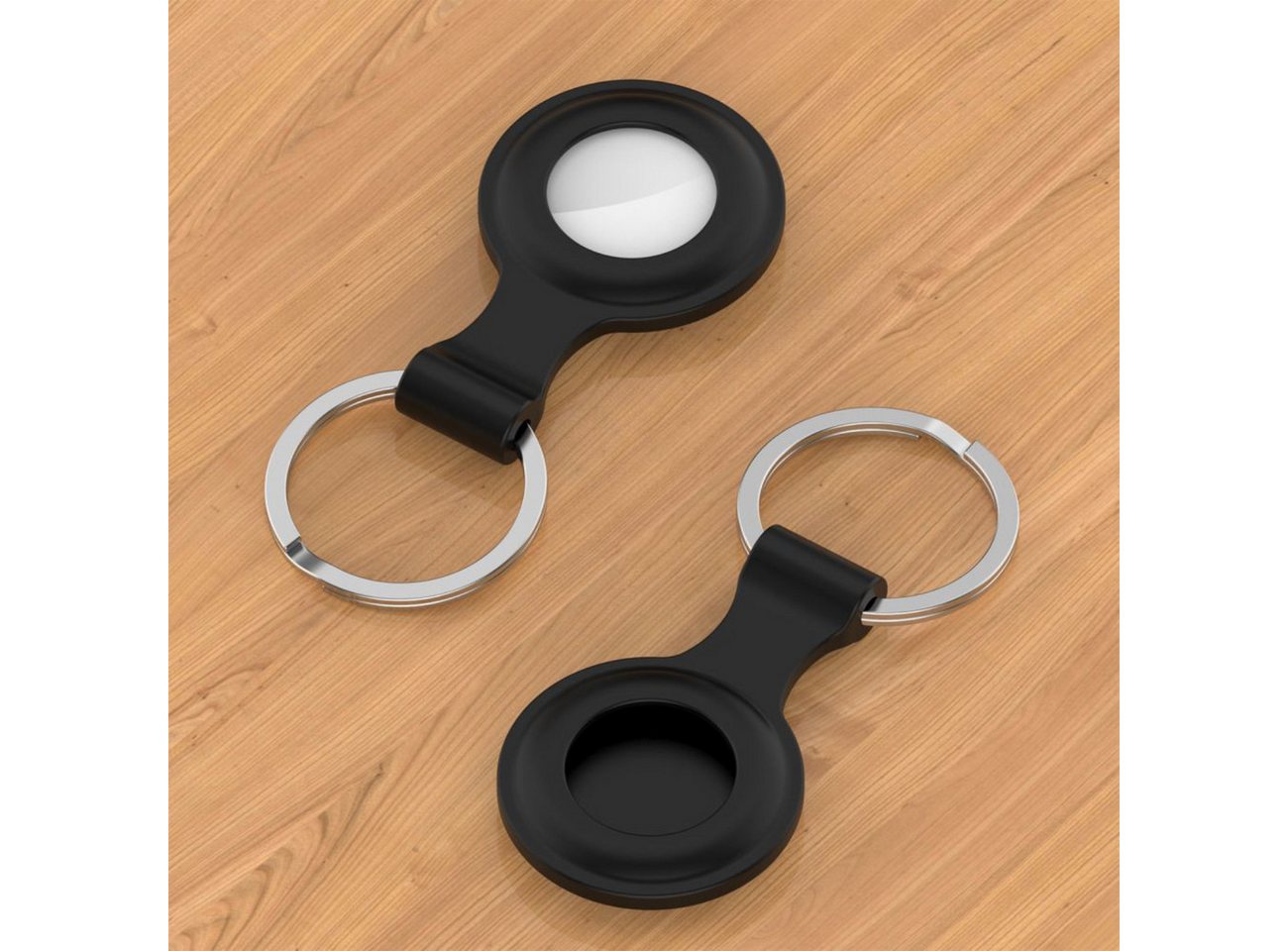 TECH PROTECT Schlüsselanhänger Icon, Silikonhülle mit Karabiner für AirTag – Bild 4 von 5