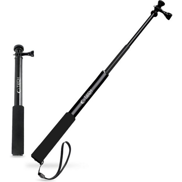 TECH PROTECT Selfie-Stick GA100, Teleskopischer Monopod mit rutschfester Oberfläche und Verriegelung