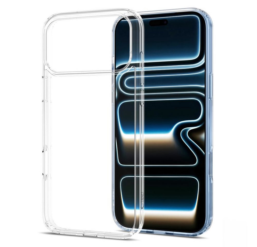 TECH PROTECT Smartphone-Hülle FlexAir Hybrid kompatibel mit iPhone 18 Pro Max, 17 Pro Max Transparen 6.9 Zoll, Zweischichtige Hybridkonstruktion aus TPU und PC – Bild 3 von 5