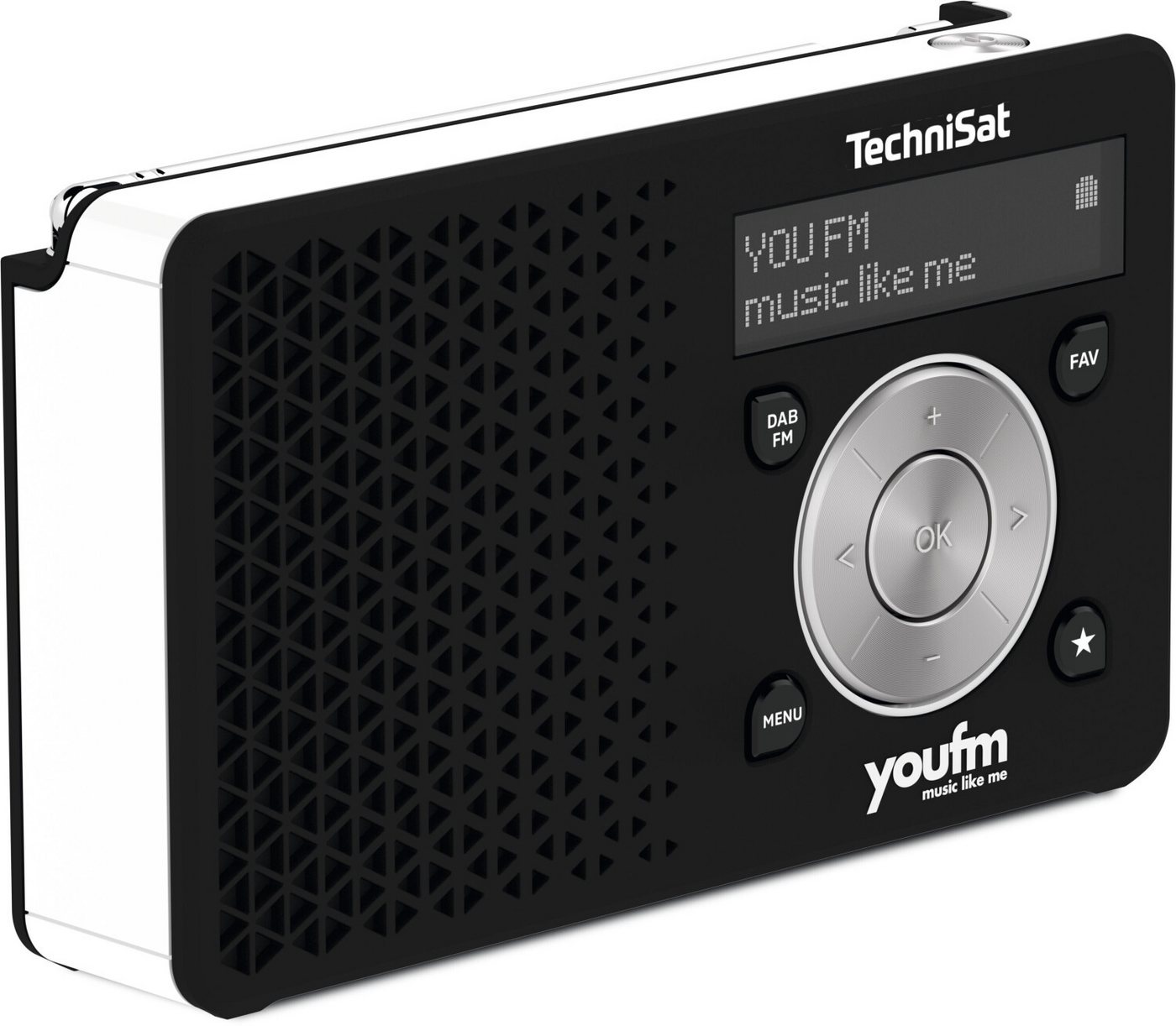 TechniSat DIGITRADIO 1 youfm-Edition Digitalradio (DAB) (Digitalradio (DAB), 1 W) – Bild 2 von 4