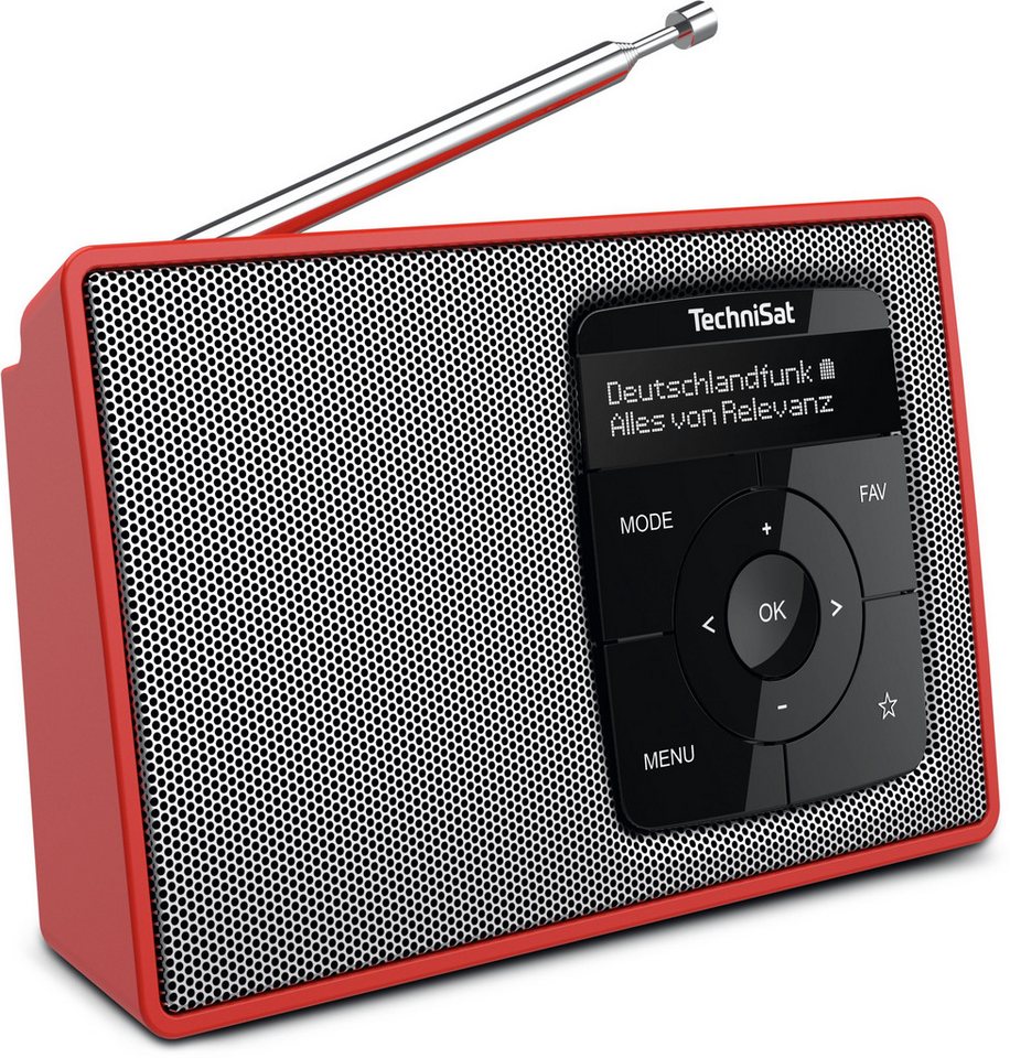 TechniSat DIGITRADIO 2 Digitalradio (DAB) (Digitalradio (DAB), FM-Tuner mit RDS, 1 W, Bluetooth, bis zu 10 Stunden Akku, Wecker, Sleeptimer) – Bild 2 von 5