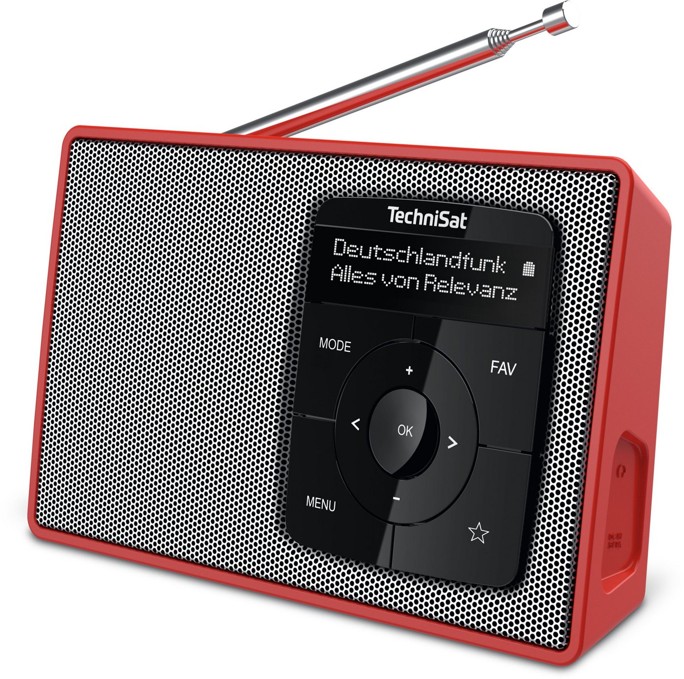 TechniSat DIGITRADIO 2 Digitalradio (DAB) (Digitalradio (DAB), FM-Tuner mit RDS, 1 W, Bluetooth, bis zu 10 Stunden Akku, Wecker, Sleeptimer) – Bild 3 von 5