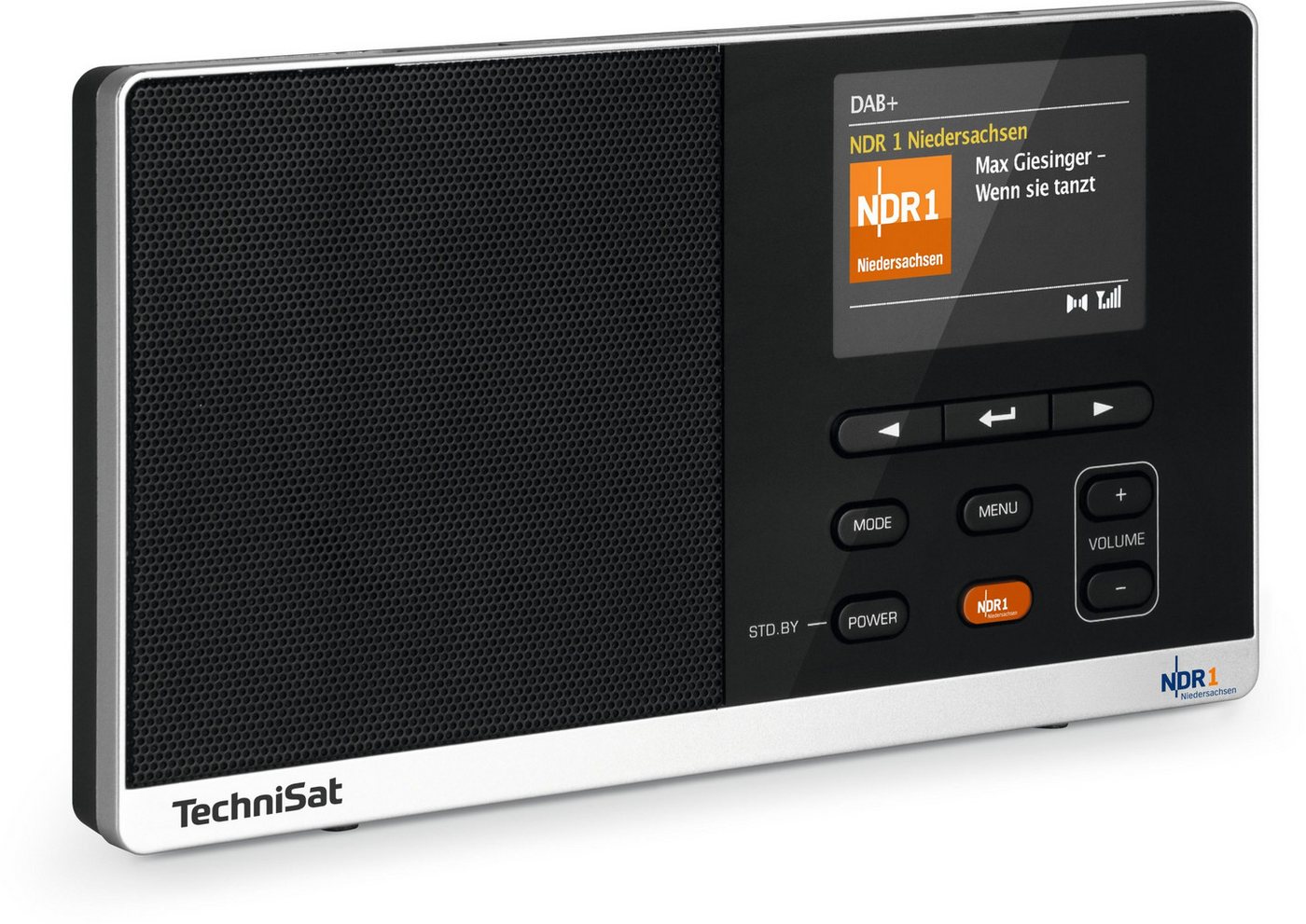 TechniSat DIGITRADIO 215 NDR 1 Dabbi Edition Digitalradio (DAB) (1 W, NDR 1-Direktwahltaste, Farbdisplay, mobiler Batteriebetrieb) – Bild 2 von 5