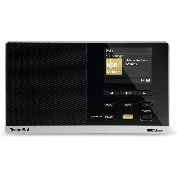 TechniSat DIGITRADIO 215 NDR Schlager Dabbi Edition Digitalradio (DAB) (1 W, NDR Schlager-Direktwahltaste, Farbdisplay, Batteriebetrieb)