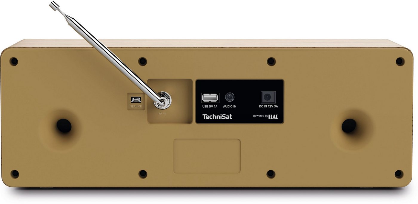TechniSat DIGITRADIO 3 ASA Digitalradio (DAB) (Digitalradio (DAB), FM-Tuner mit RDS, 20 W, Automatic Safety Alert, CD-Resume, Bluetooth, ELAC-Sound) – Bild 3 von 5