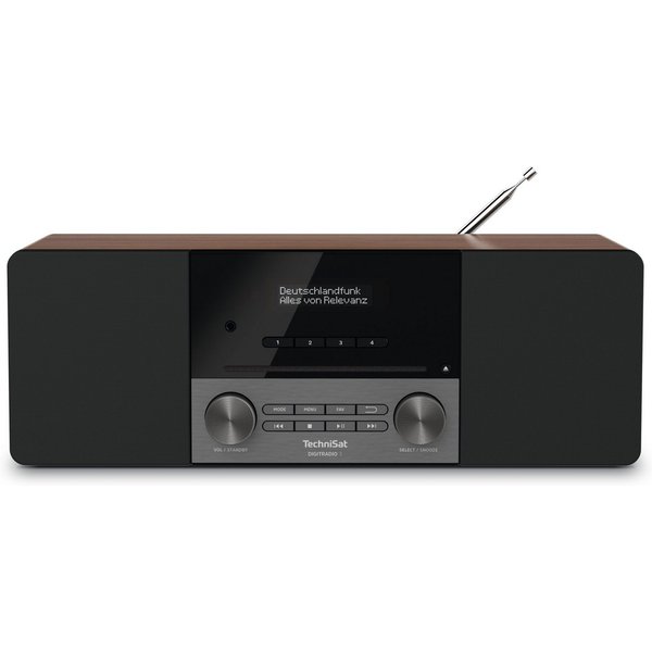 TechniSat DIGITRADIO 3 Digitalradio (DAB) (Digitalradio (DAB), FM-Tuner mit RDS, 20 W, CD-Player mit Resume, Bluetooth, ELAC-Stereosound)