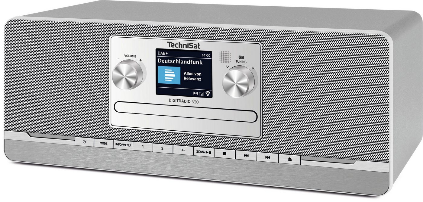TechniSat DIGITRADIO 320 Digitalradio (DAB) (Digitalradio (DAB), FM-Tuner mit RDS, 10 W, CD-Player, Bluetooth 5, USB-Laden, Fernbedienung) – Bild 5 von 5