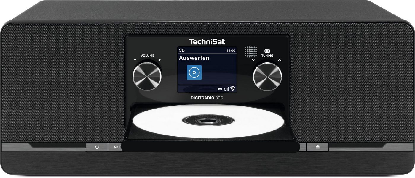 TechniSat DIGITRADIO 320 Digitalradio (DAB) (Digitalradio (DAB), FM-Tuner mit RDS, 10 W, CD-Player, Bluetooth 5, USB-Laden, Fernbedienung) – Bild 3 von 5
