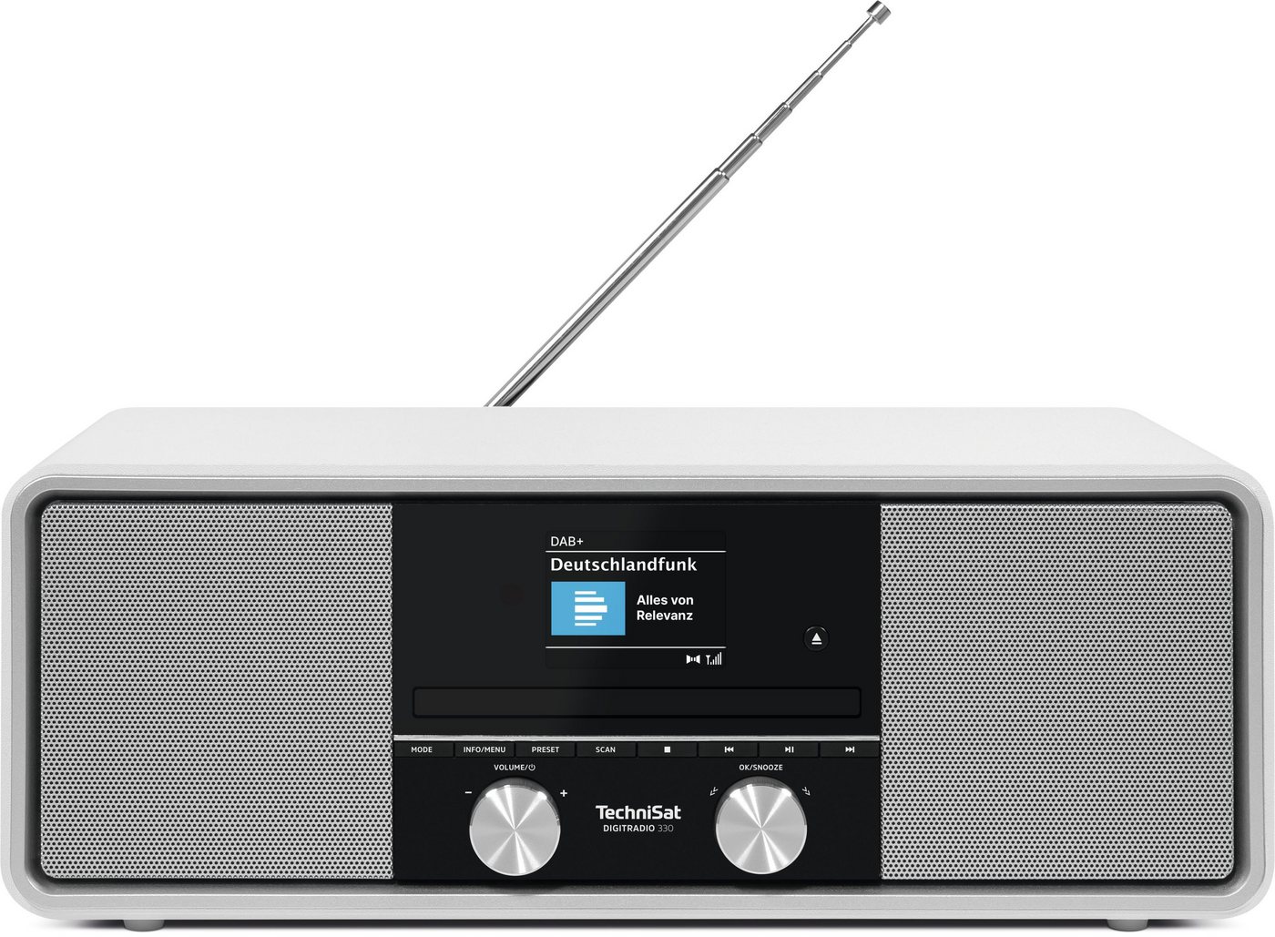 TechniSat DIGITRADIO 330 Digitalradio (DAB) (Digitalradio (DAB), FM-Tuner mit RDS, 10 W, CD-Player, Bluetooth 5.3, USB-Laden, Fernbedienung) – Bild 3 von 5