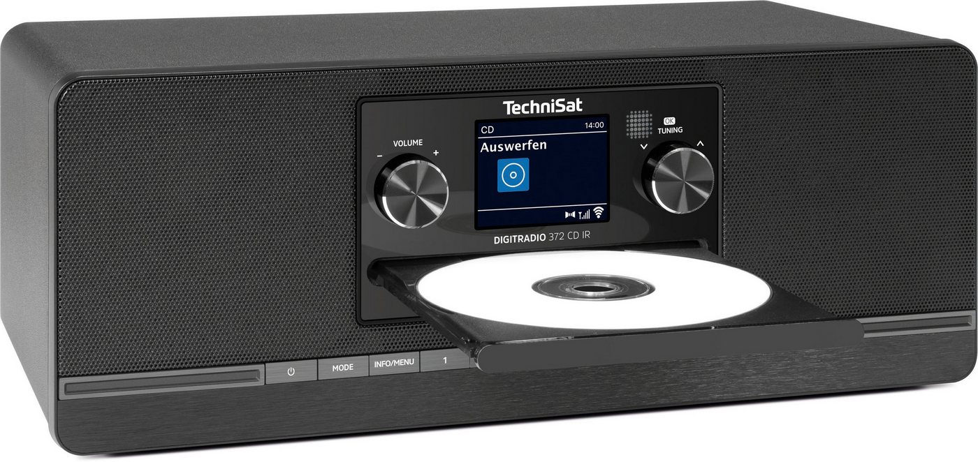 TechniSat DIGITRADIO 372 CD IR Digitalradio (DAB) (Digitalradio (DAB), Internetradio, FM-Tuner mit RDS, 10 W, CD-Player, Bluetooth, App-Steuerung, Fernbedienung – Bild 5 von 5