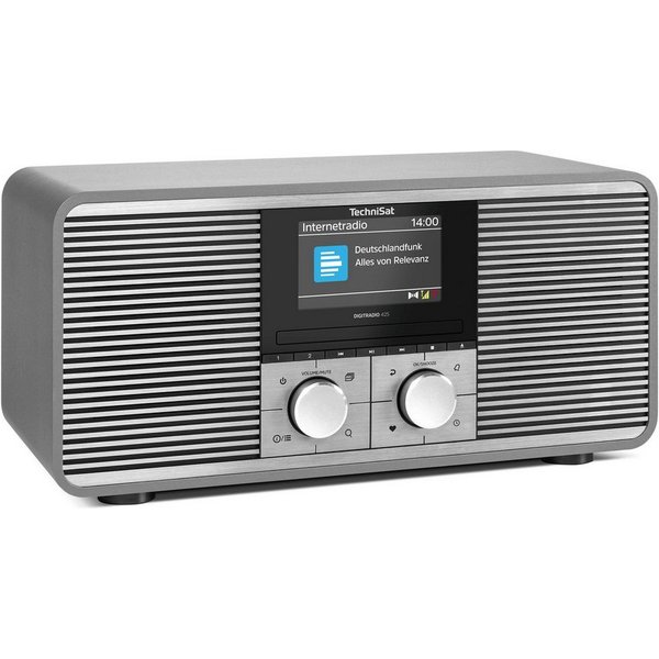 TechniSat DIGITRADIO 425 Internet-Radio (Digitalradio (DAB), Internetradio, FM-Tuner mit RDS, 40 W, CD-Player, Fernbedienung, App-Steuerung, Bluetooth, WLAN)