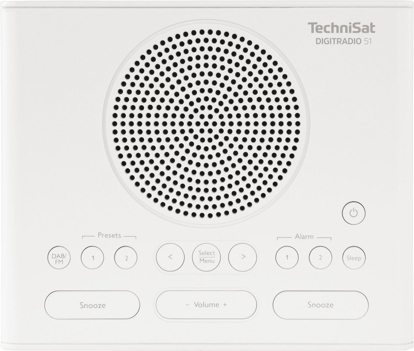 TechniSat DIGITRADIO 51 Digitalradio (DAB) (Digitalradio (DAB), FM-Tuner mit RDS, 1.5 W, Zwei Weckzeiten, dimmbares Display, Snooze und Sleeptimer) – Bild 4 von 4