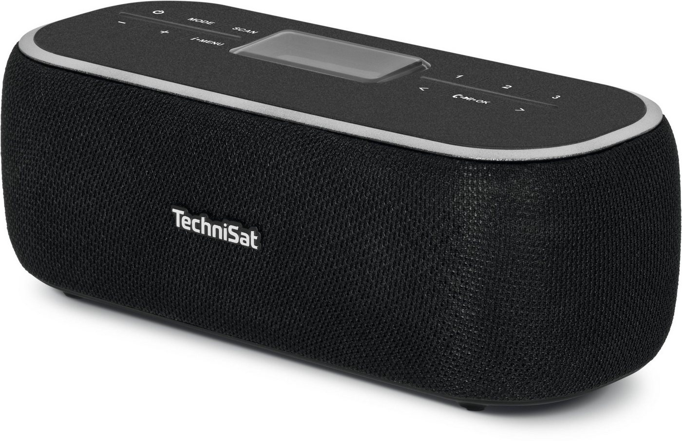 TechniSat DIGITRADIO BT 1 Bluetooth-Lautsprecher 1.0 (A2DP Bluetooth, Bluetooth, AVRCP Bluetooth, 6 W, DAB+, UKW-Radio, Favoritenspeicher, Wecktimer, Freisprech – Bild 5 von 5
