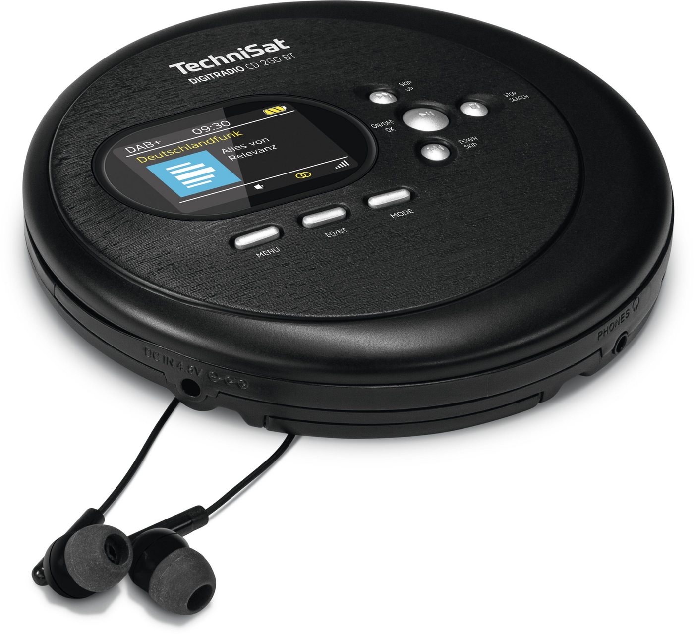 TechniSat DIGITRADIO CD 2GO BT Digitalradio (DAB) (Digitalradio (DAB), FM-Tuner mit RDS, CD-Player, Bluetooth) – Bild 2 von 3