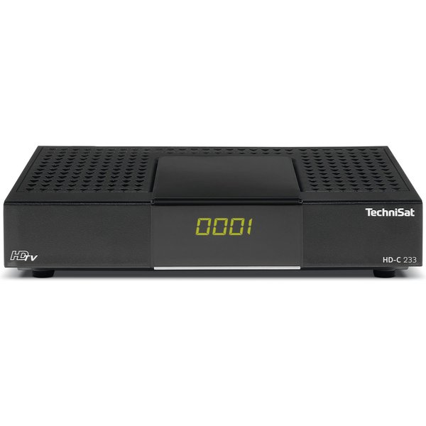 TechniSat HD-C 233 Kabel-Receiver (HDTV, 7-Tage elektronische Programmzeitschrift, USB-Mediaplayer)