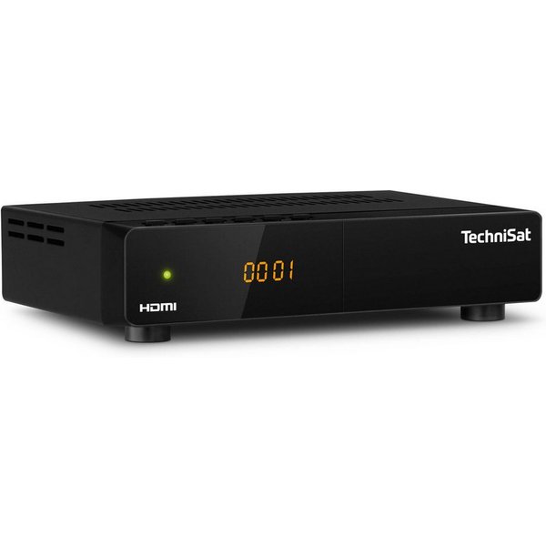 TechniSat HD-S 210 SAT-Receiver (7-Tage-EPG, Vorprogrammiert, Einkabellösung, AAC, USB-Mediaplayer)