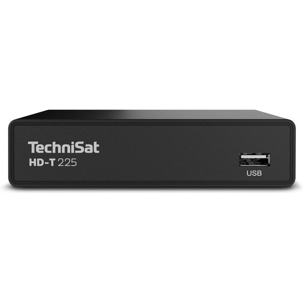 TechniSat HD-T 225 DVB-T2 Receiver (12-Volt tauglich, DVB-T2 HD, HDMI, SCART, EPG, USB-Mediaplayer)