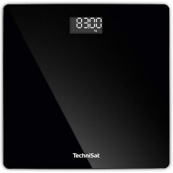 TechniSat Personenwaage VIOLA PW 30, bis 180 kg, LED-Display, Automatische Einschaltung und Abschaltung
