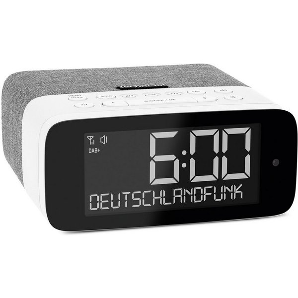 TechniSat Radiowecker DIGITRADIO 52 ASA DAB+, UKW, Bluetooth, Automatic Safety Alert, 3 Wecktimer, Sleeptimer
