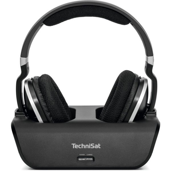 TechniSat STEREOMAN 2 schwarz/silber TV-Kopfhörer Funk-Kopfhörer