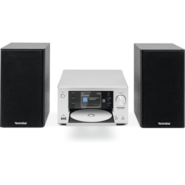 TechniSat VIOLA 710 CD IR Internet-Radio (Digitalradio (DAB), Internetradio, FM-Tuner mit RDS, 40 W, CD-Player, WLAN, App, Bluetooth, Fernbedienung, Wecktimer, 