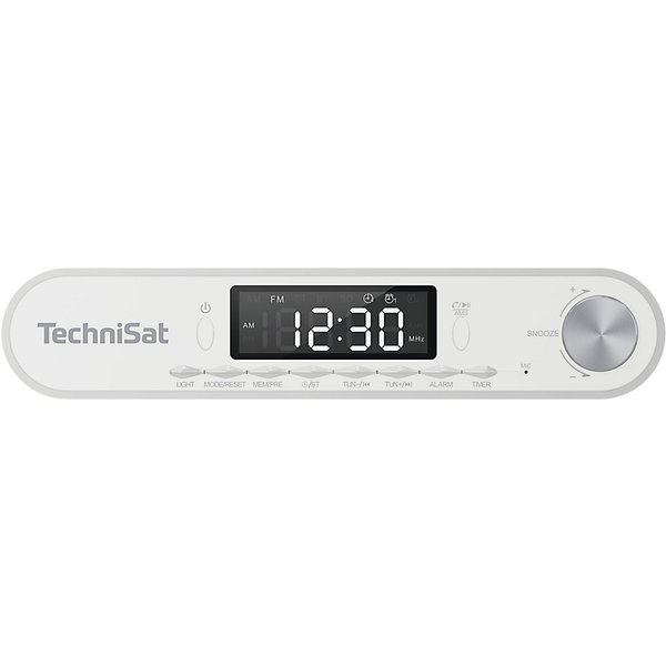 TechniSat VIOLA Küchenradio Küchen-Radio (FM-Tuner mit RDS, 5 W, Arbeitsleuchte, Timer, Bluetooth, Freisprechfunktion, Wecker)