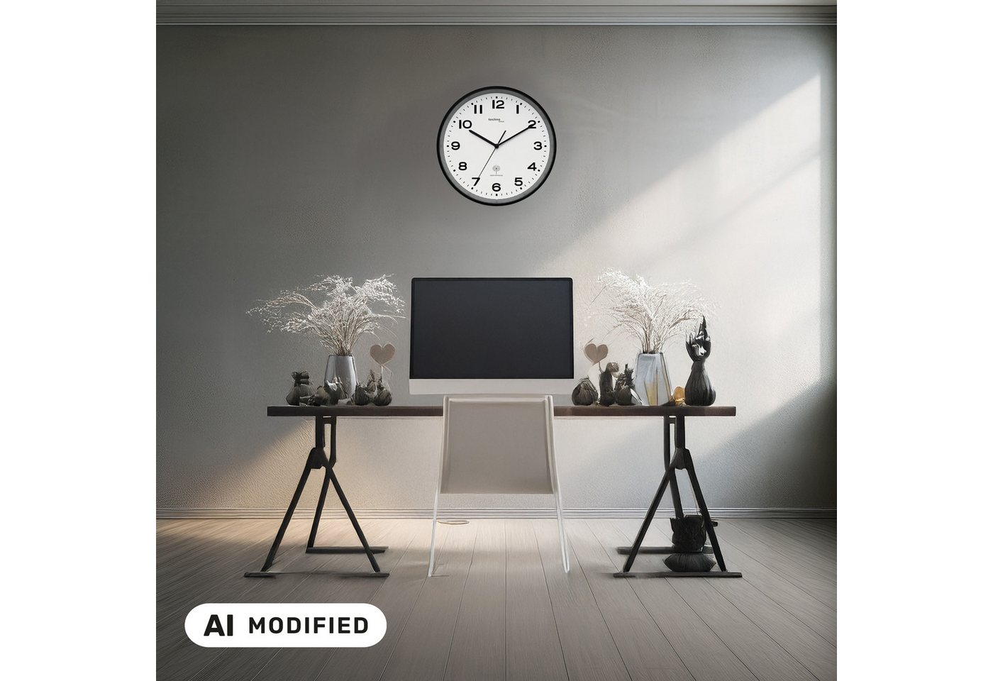 technoline Funkwanduhr WT 8500 – Bild 2 von 2