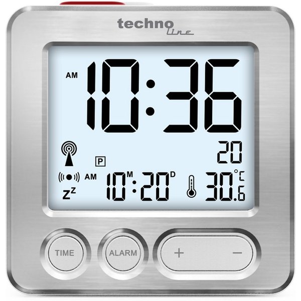 technoline Funkwecker WT 265 mit Temperaturanzeige